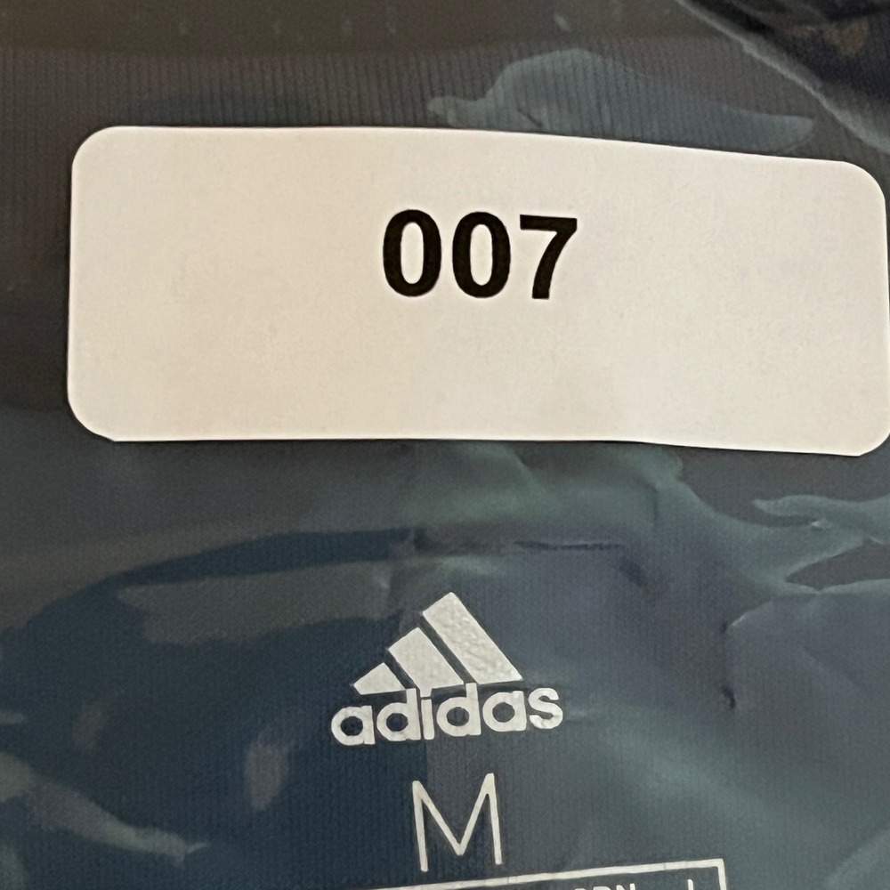 Adidas Real Madrid Hazard Away Jersey Mens M Blue Gold 2019-20 FIFA LaLiga Patch - Picture 13 of 13